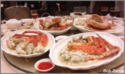 Wonderful crab dinner
